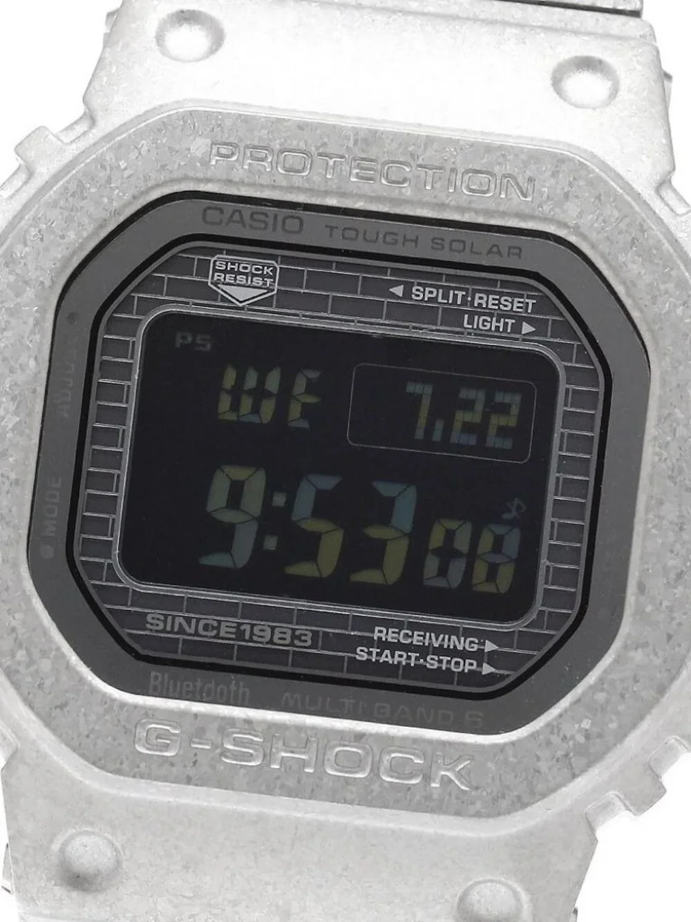 CASIO G-SHOCK 40th RECRYSTALLIZED GMW-B5000PS-1JR Solar Powered_973084